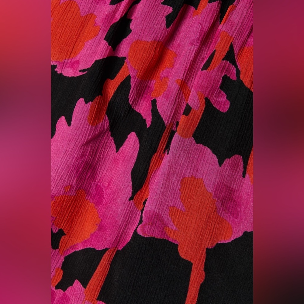 NWOT Jason Wu Cutout Gathered Floral-Print Crepon Mini Dress - Picture 4 of 9